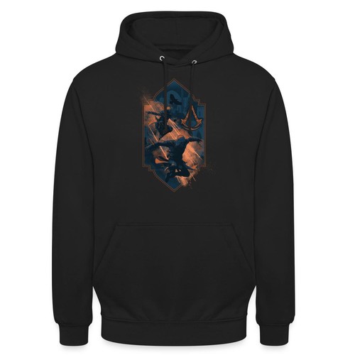 Felpa con cappuccio - , unisex
