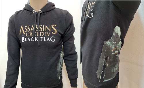 Felpa nera assassin - felpa, creed